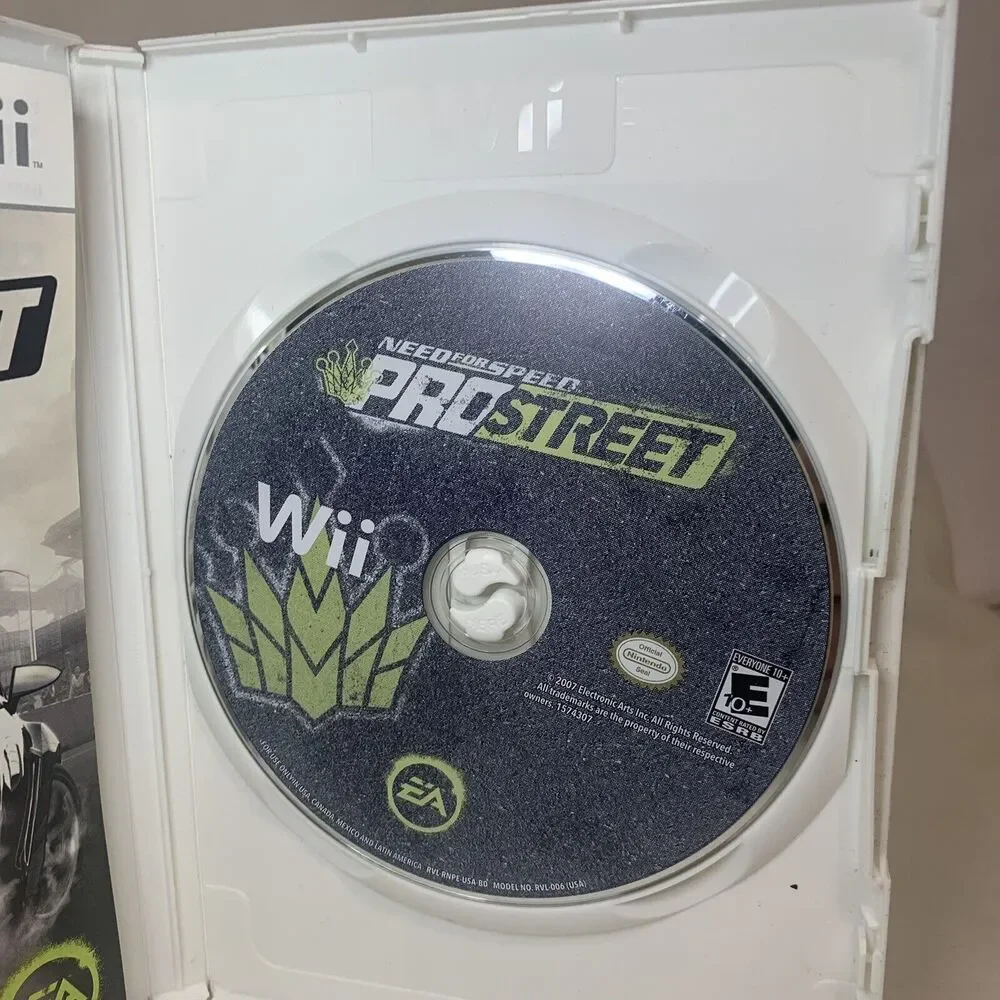 Need‎ for Speed: Pro Street (Nintendo Wii) Complete w/ Manual Tested Working